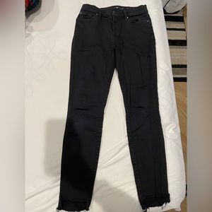 7 for all mankind, Black skinny jeans